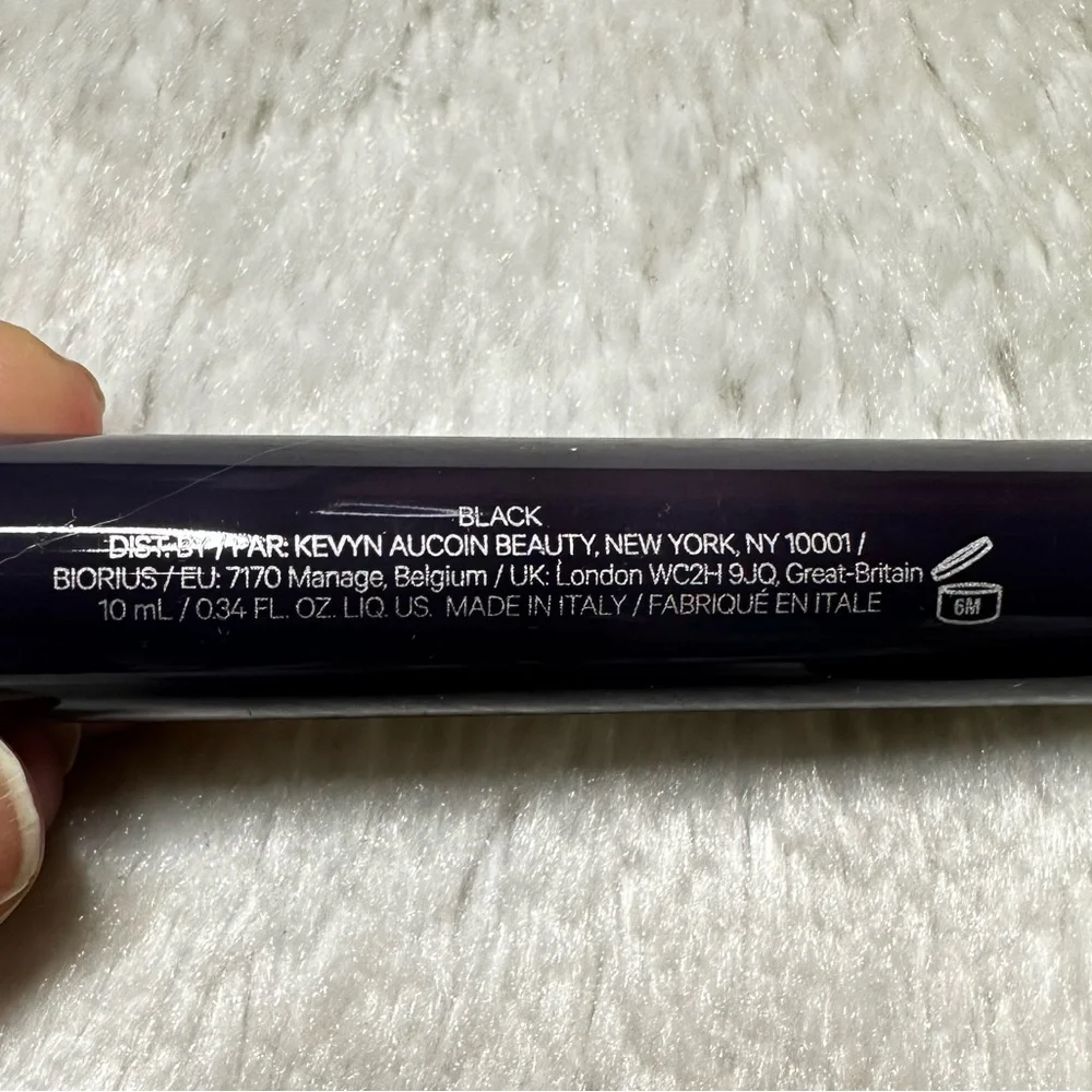 NIB Kevyn Aucoin Indecent Mascara Black Full Size 10ml